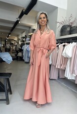 Jurk Chelles peach