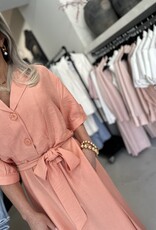Jurk Chelles peach