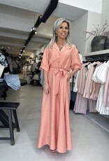Jurk Chelles peach