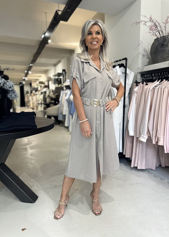 Jurk Bella Taupe