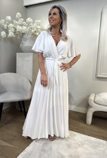 Robe Romance blanc cassé