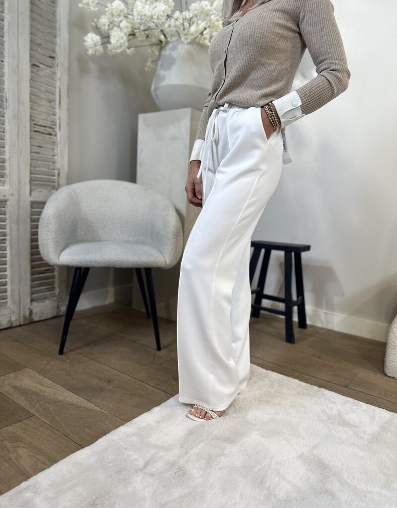 Jogg Pantalon Bo off white