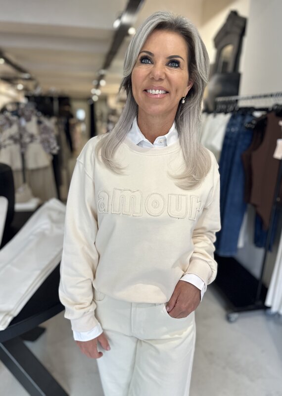 Trui Amour beige