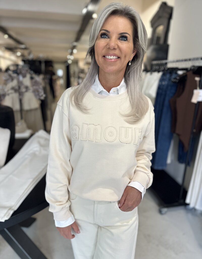 Trui Amour beige