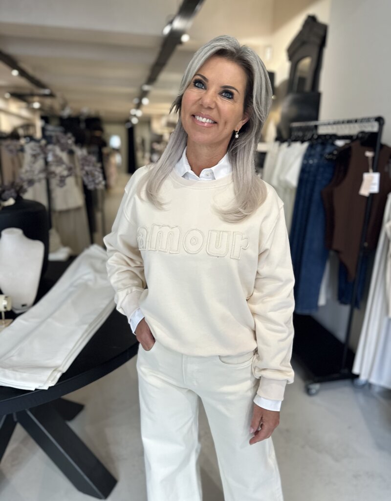 Trui Amour beige