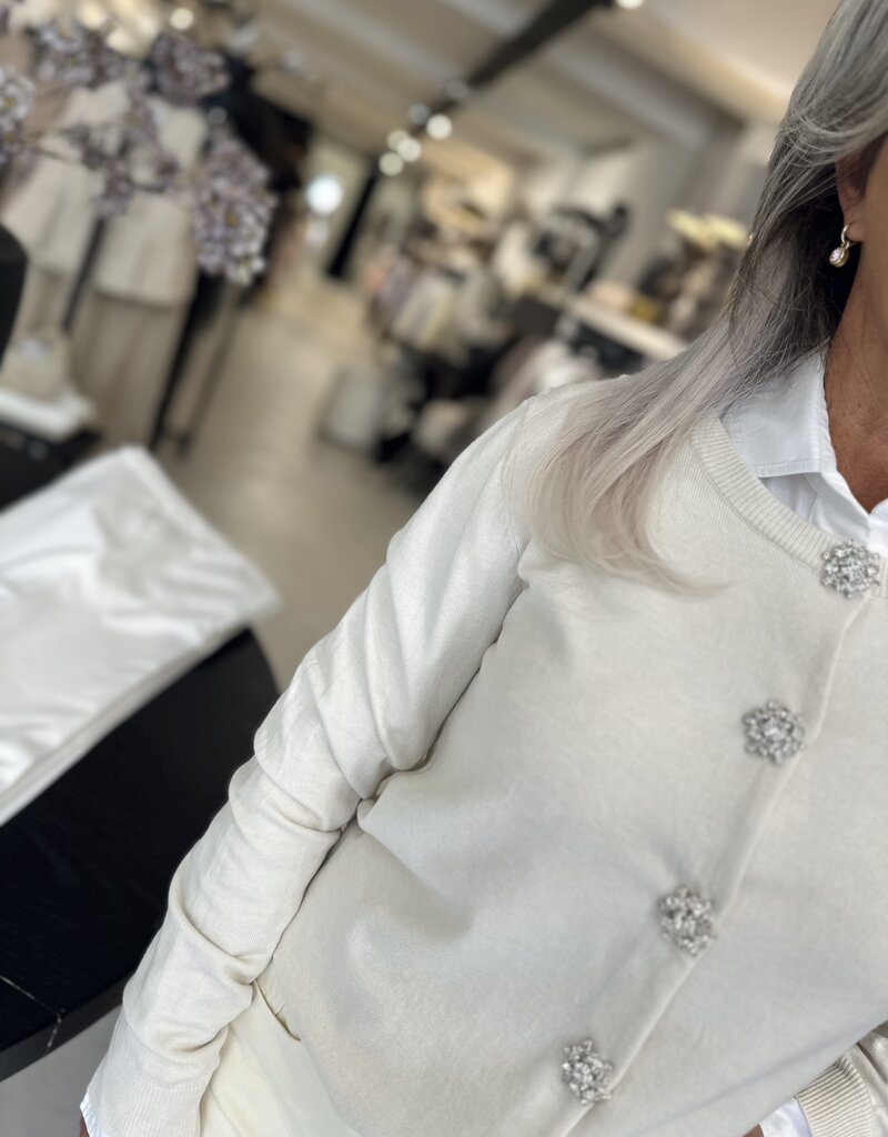 Andy Creme Strickjacke