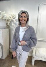 Vest Mohair Bella taupe