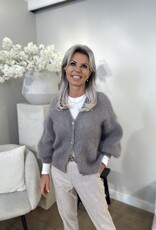 Vest Mohair Bella taupe