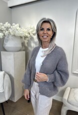 Vest Mohair Bella taupe