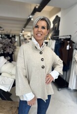 Marie Beige Strickjacke