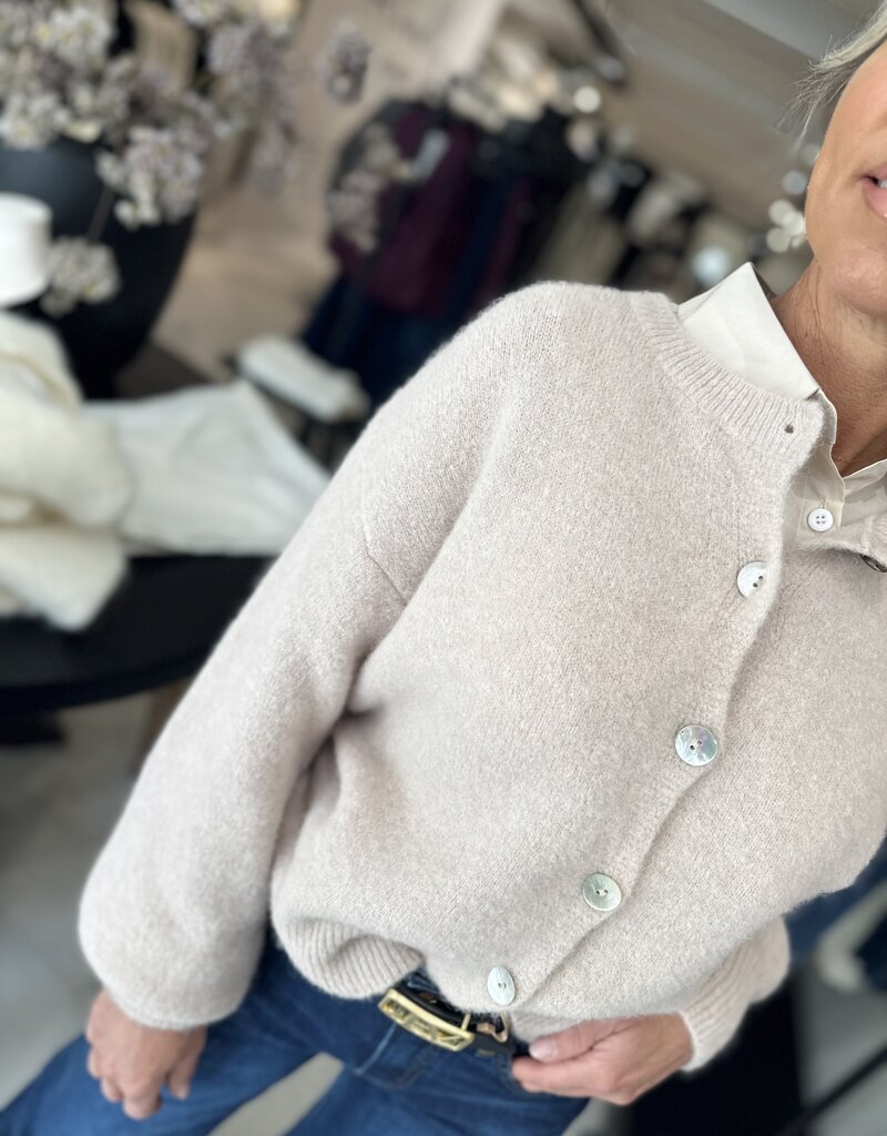Vest Alpaca beige