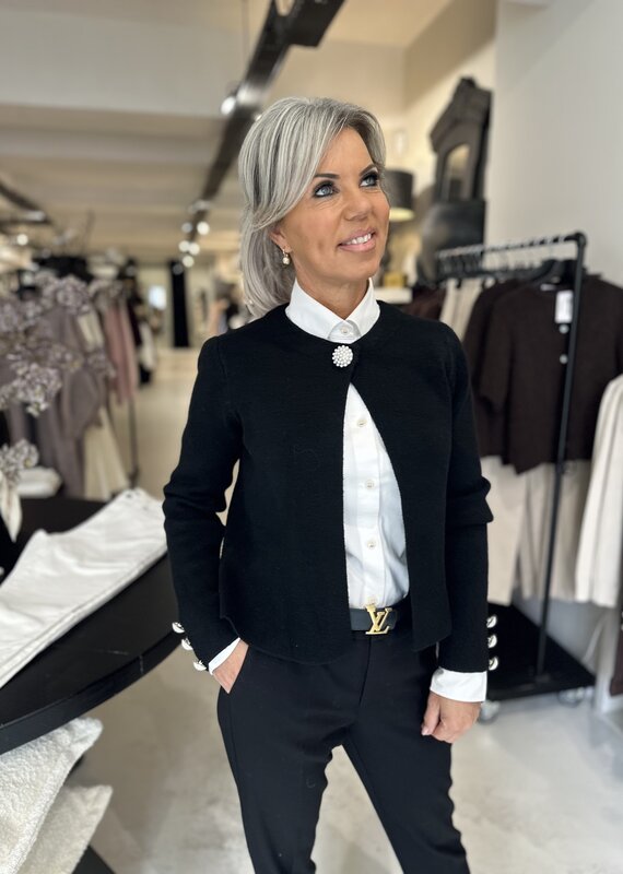 Vest Eline zwart