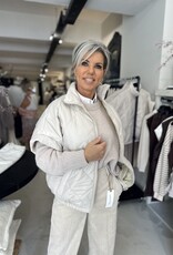 Bodywarmer Fem beige