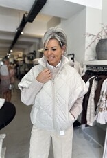 Bodywarmer Fem beige