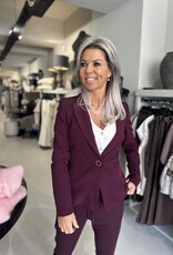 Blazer Rinascimento Saskia Bordeaux