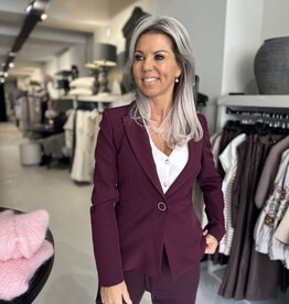 Blazer Rinascimento Saskia Bordeaux
