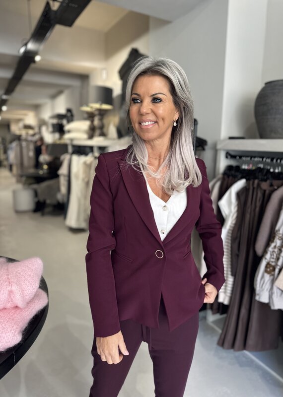 Blazer Rinascimento Saskia Bordeaux