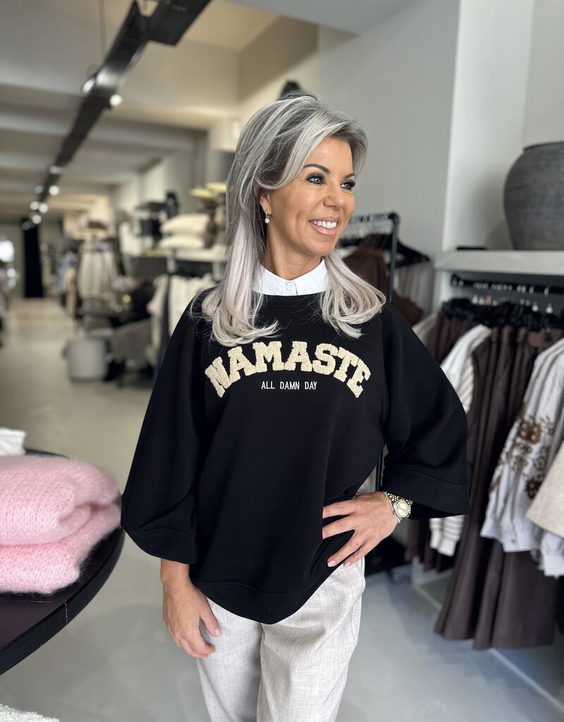 Xavi Pullover Schwarz