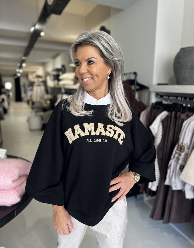 Xavi Pullover Schwarz