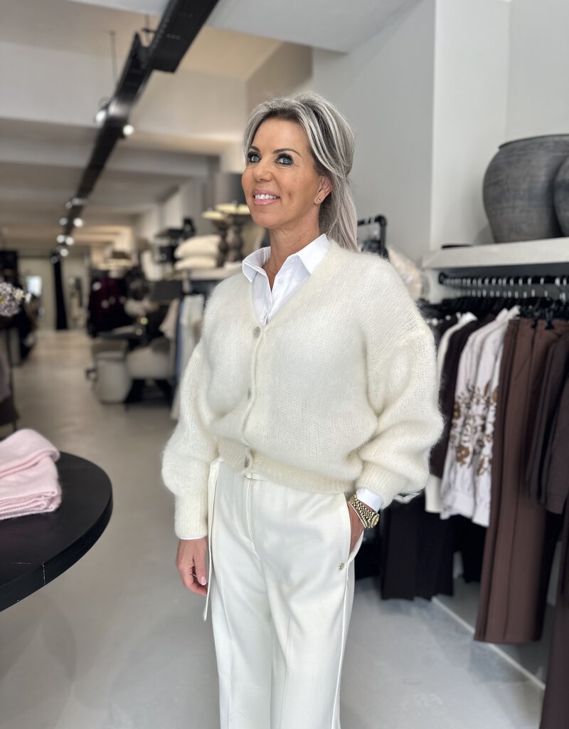 Vest Mohair Bella off white