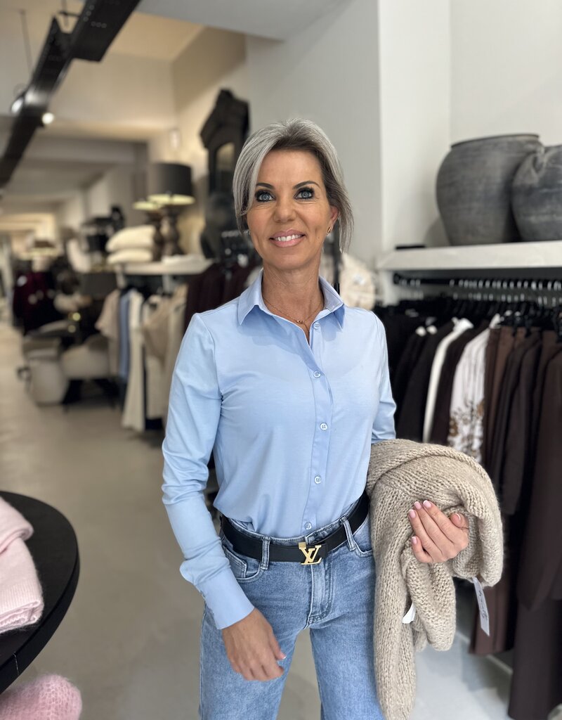 Blouse Bo blauw