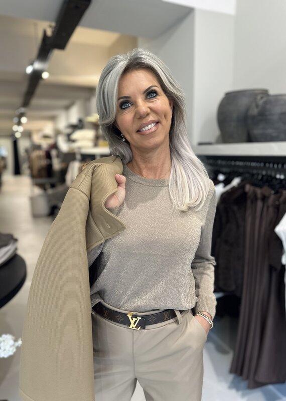 Trui Holly goud