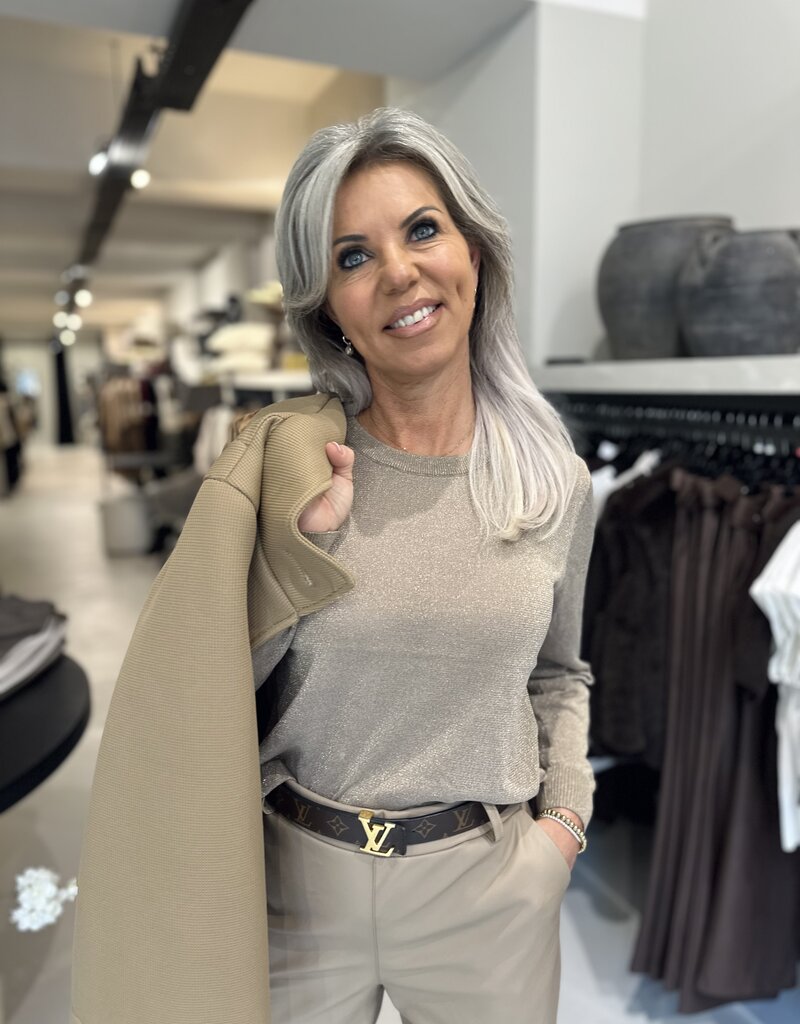 Trui Holly goud