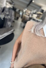 Ärmelloses Top Saffy Camel