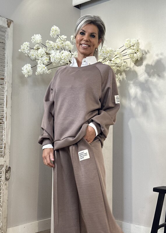 Jogginganzug Lola Taupe