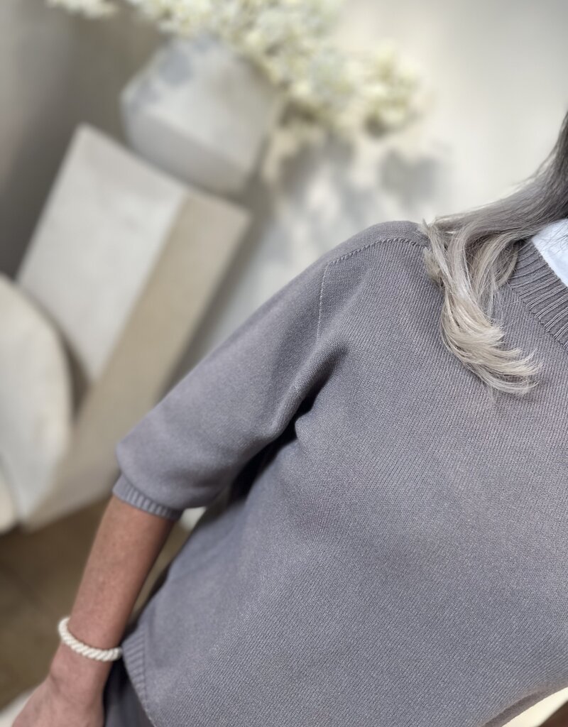 Top Sandra taupe