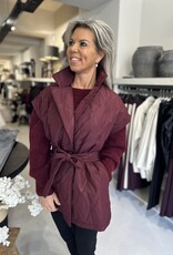 Weste Nella bordeaux