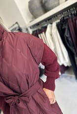 Weste Nella bordeaux