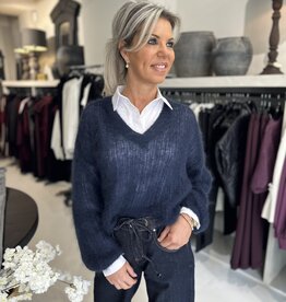 Bibi Mohair Pullover Blau