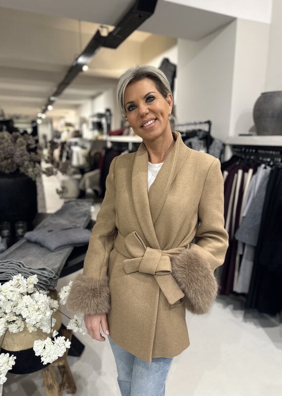 Rinascimento Jacke Claar Camel