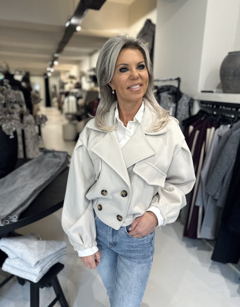 Beige Gigi Jacke