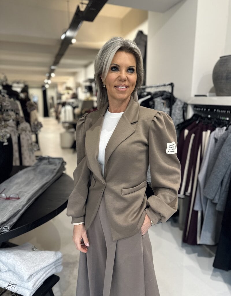 Eefke Taupe Jacke