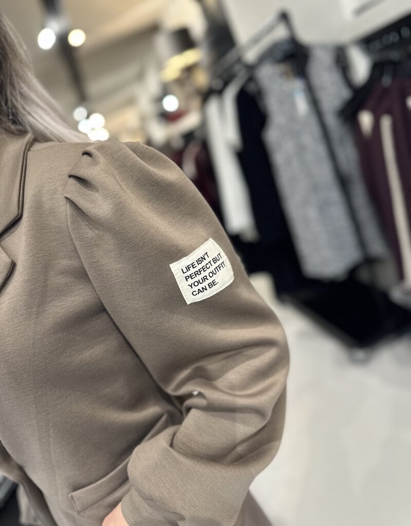 Eefke Taupe Jacke
