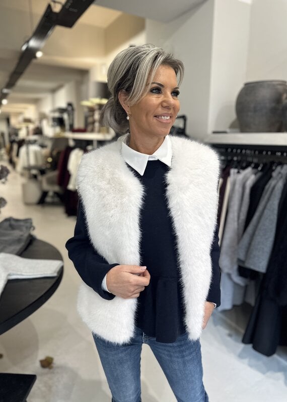 Bodywarmer Renske off white