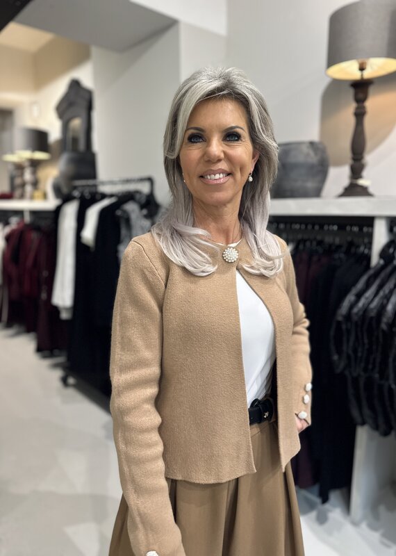 Vest Eline Camel