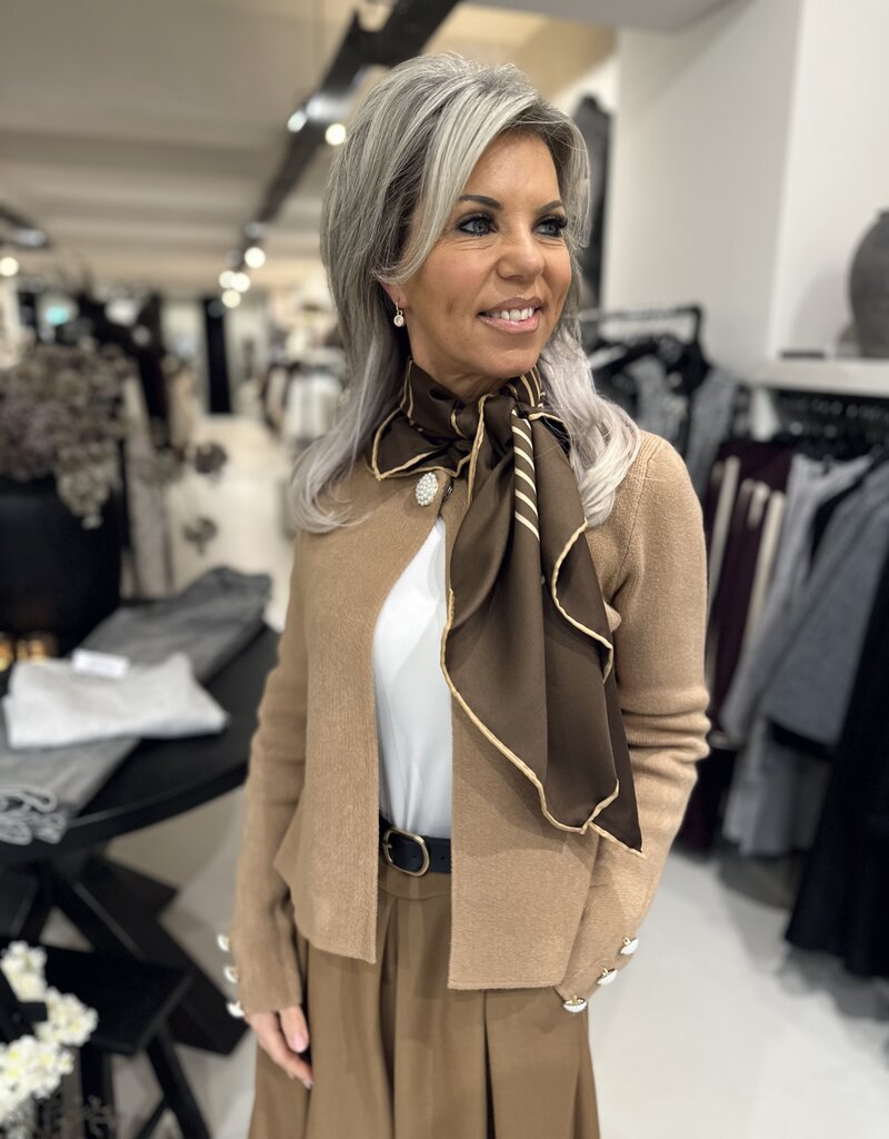 Eline Camel Cardigan