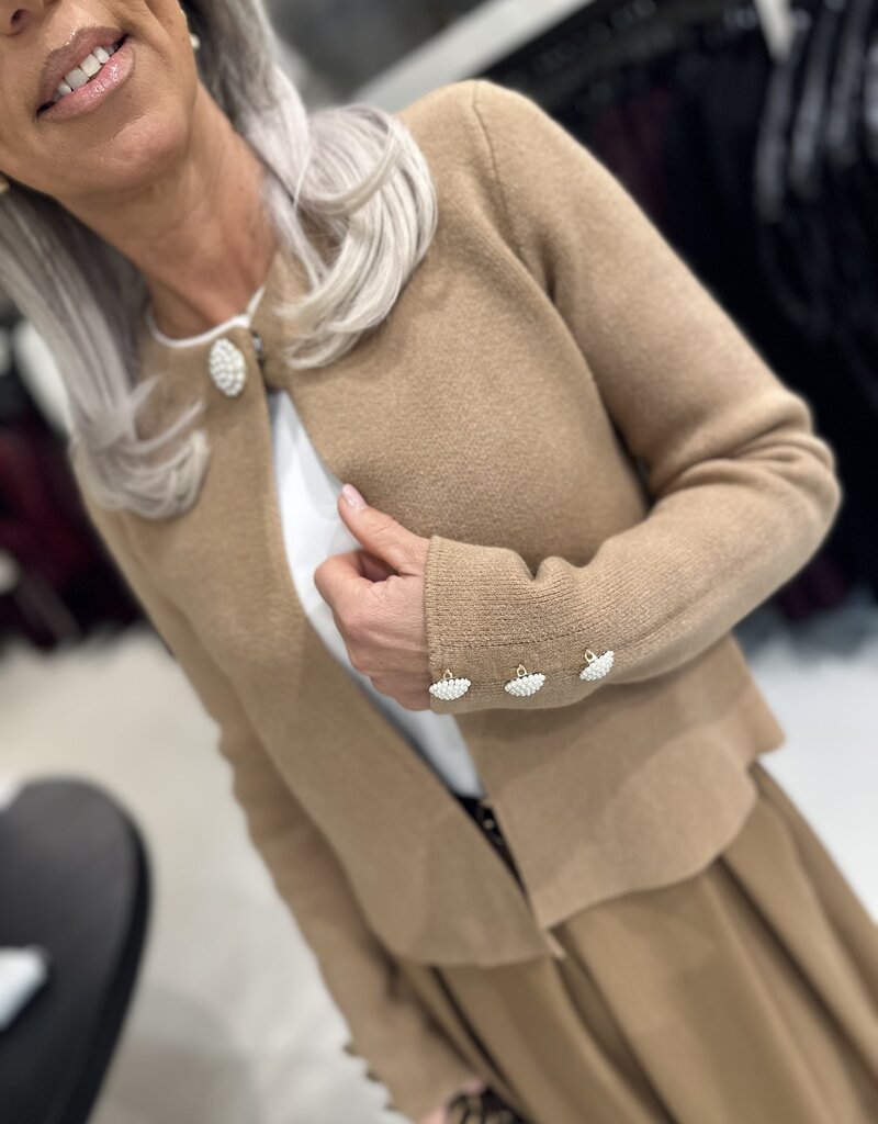 Eline Camel Cardigan