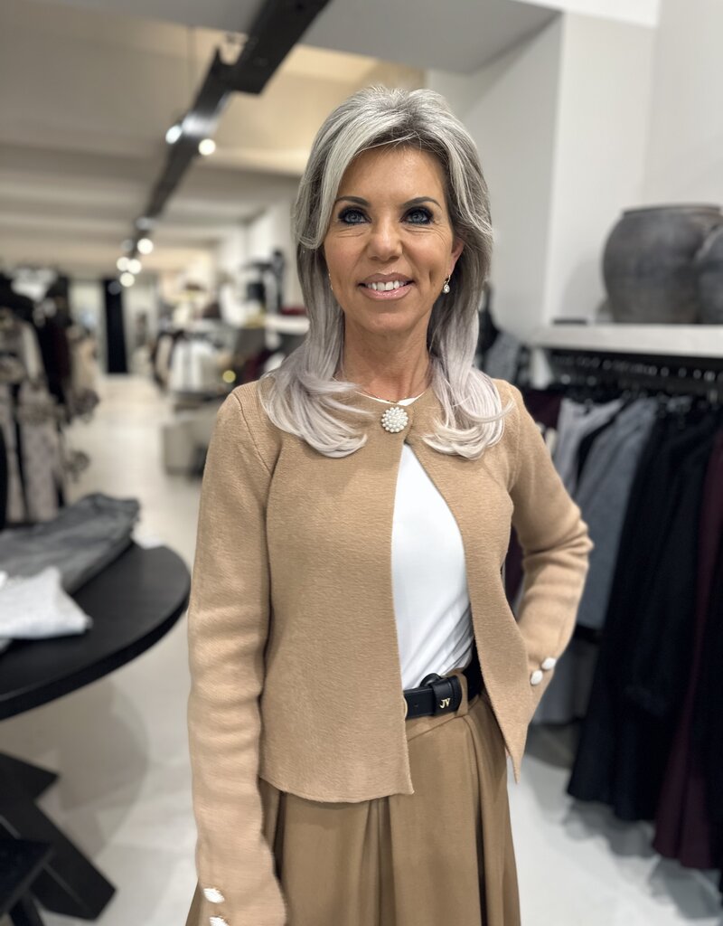 Eline Camel Cardigan