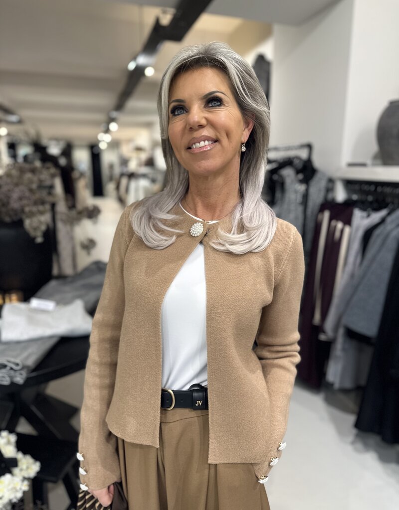 Eline Camel Cardigan