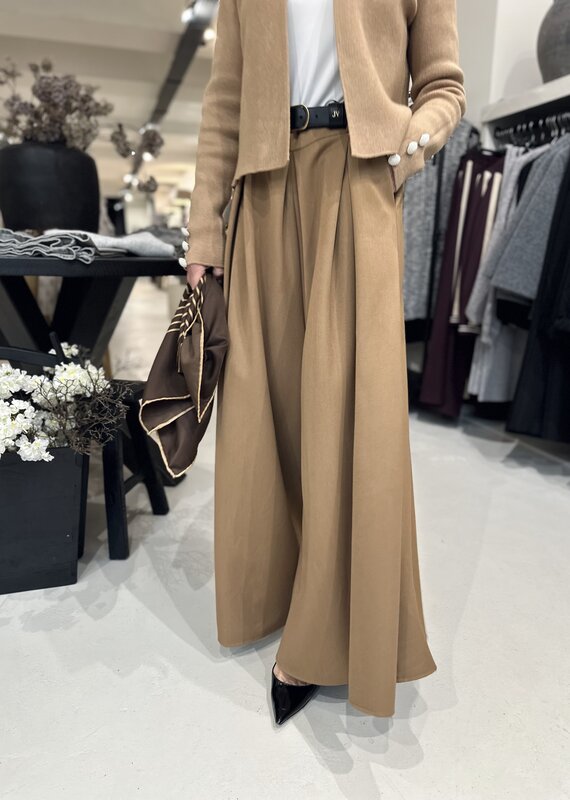 Ella Camel Trousers/Skirt