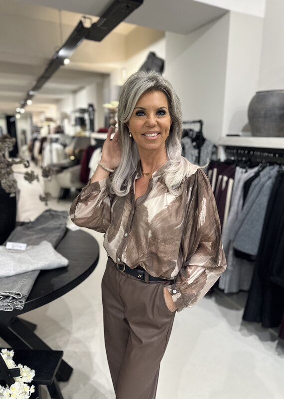 Blouse Angela bruin