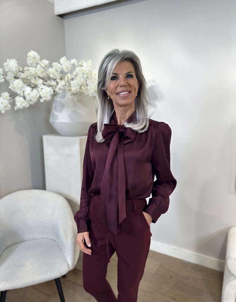 Blouse Imke bordeaux