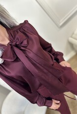 Bluse Imke, Bordeaux