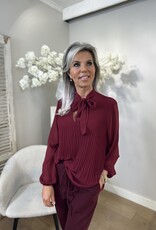 Blouse Elra bordeaux