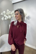 Chemisier Elra Bordeaux