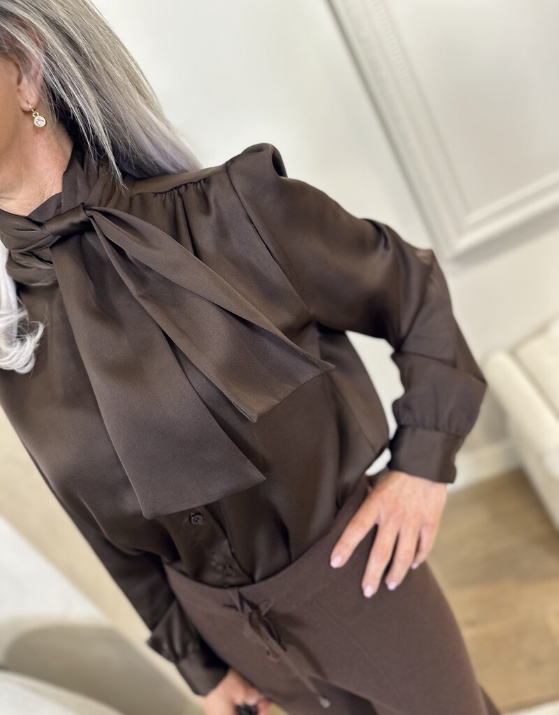 Blouse Imke bruin